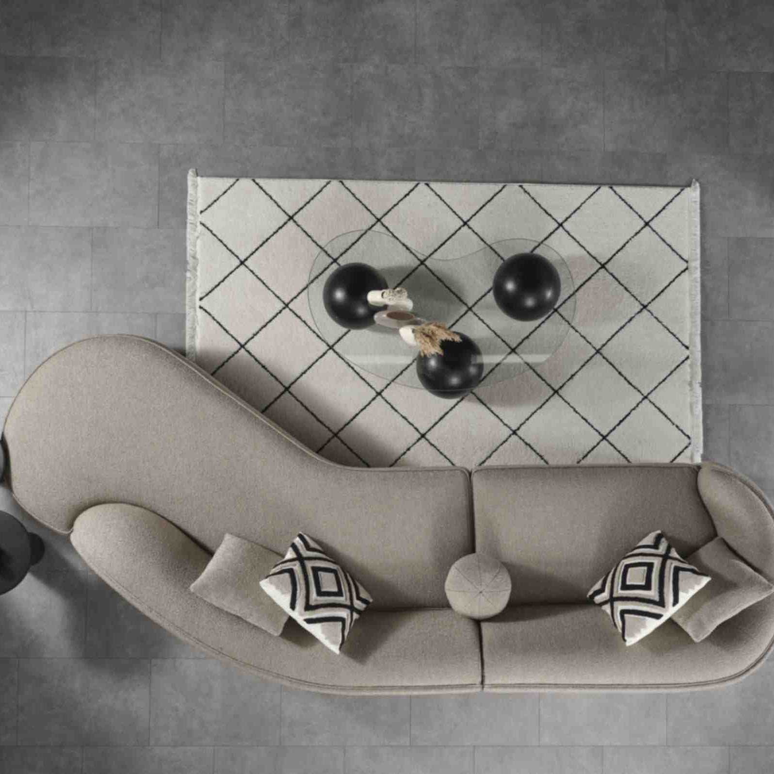 Hockey 4 seater sofa
